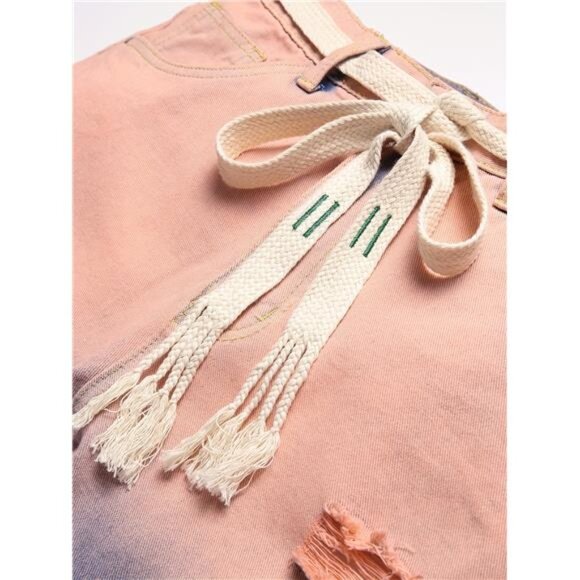 NWT Men's Pink & Gray Ombre Teddy Bear Jeans - Picture 6 of 6